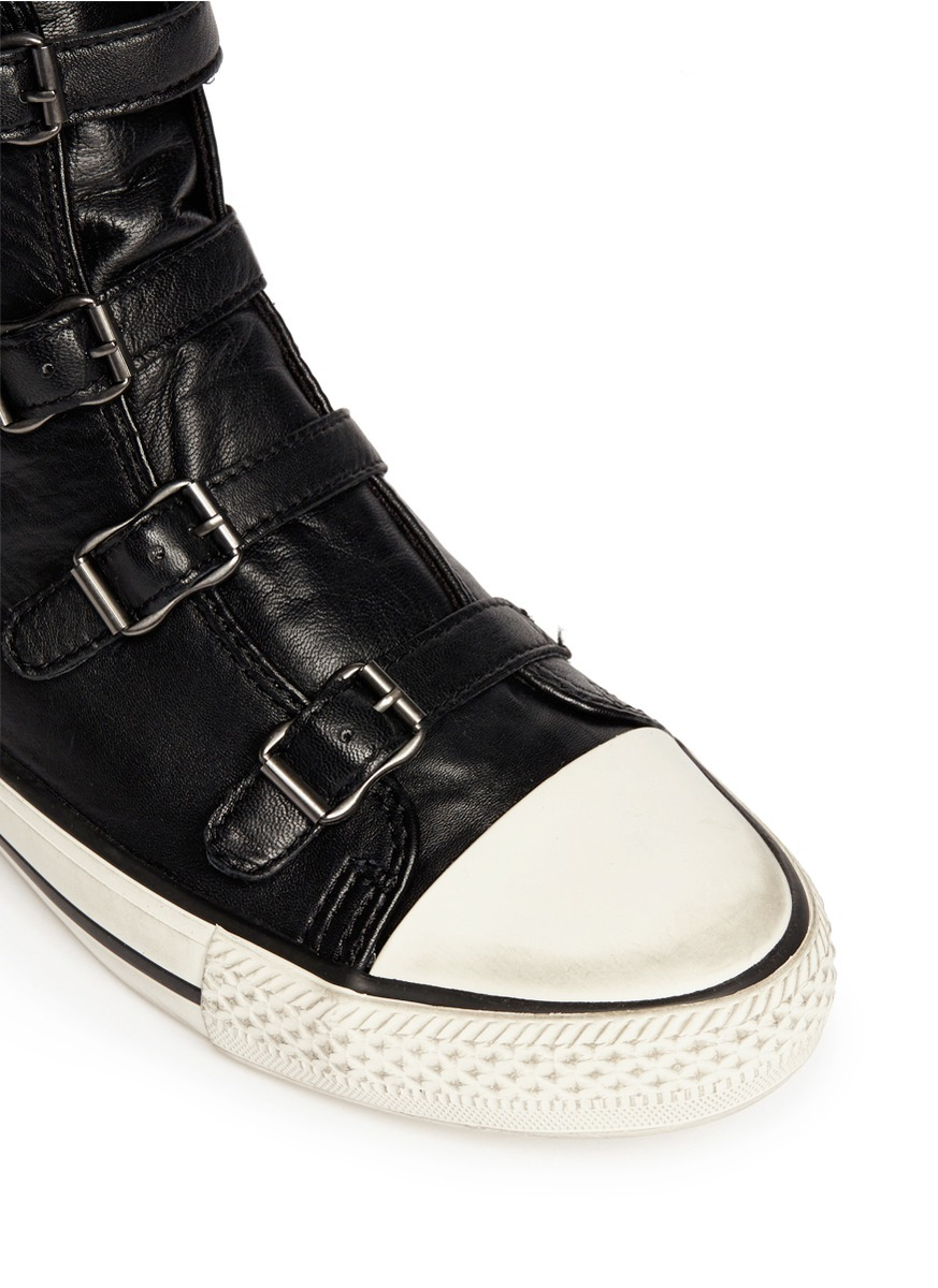 ash buckle sneakers