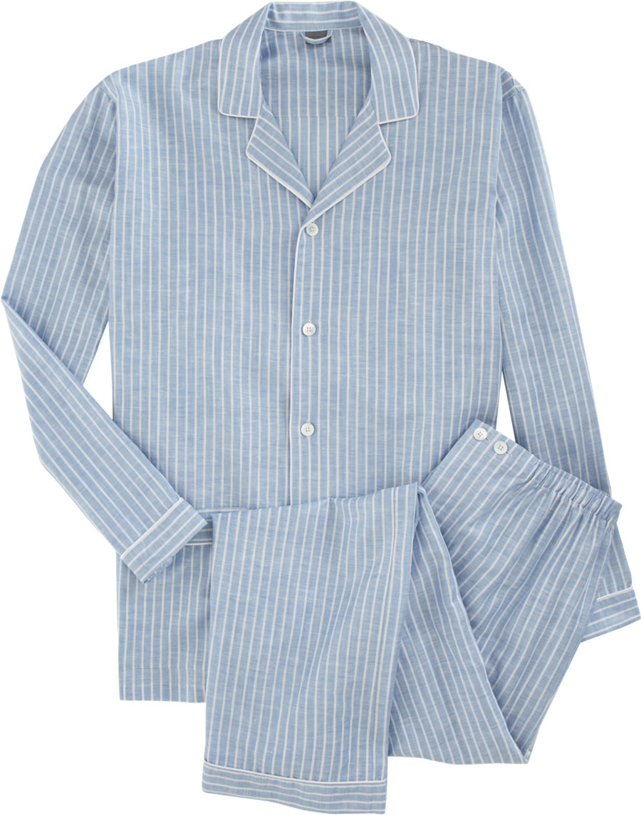 Lyst - Zimmerli Stripe Pajama Set in Blue for Men