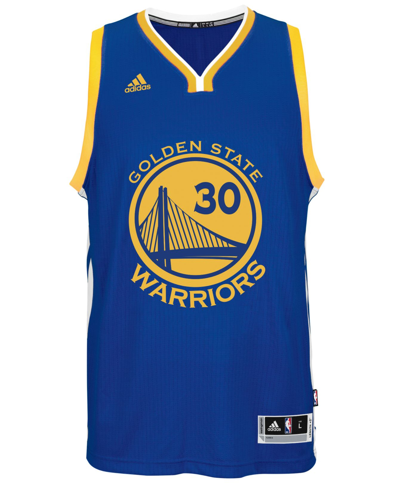 Adidas originals Men's Stephen Curry Golden State Warriors ...