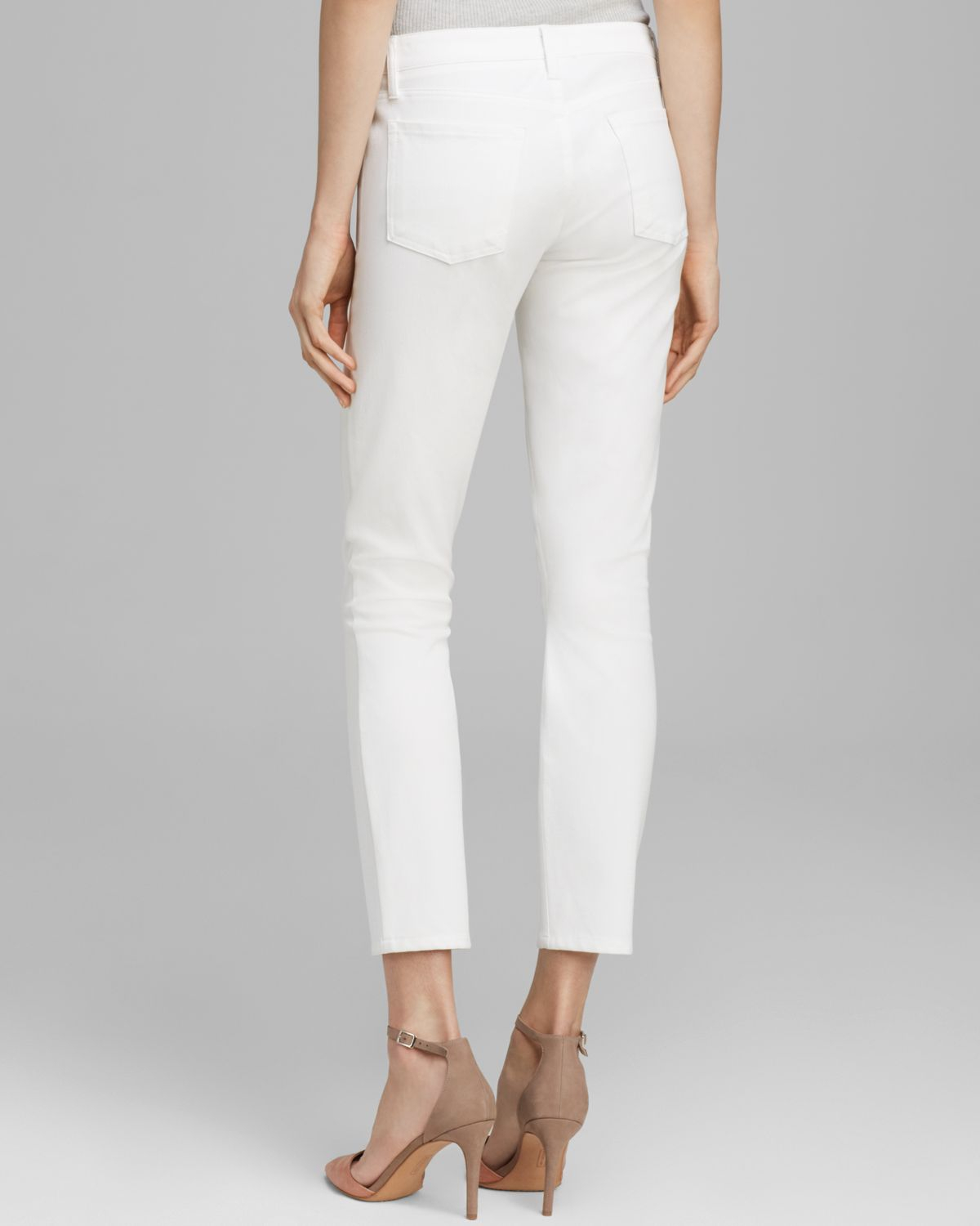 Lyst - Theory Pants Billy Aw Checklist in White