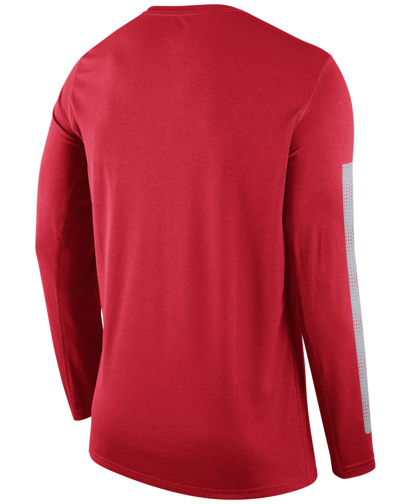 Nike Men's Long-sleeve Ohio State Buckeyes Legend Dna T-shirt in Red ...