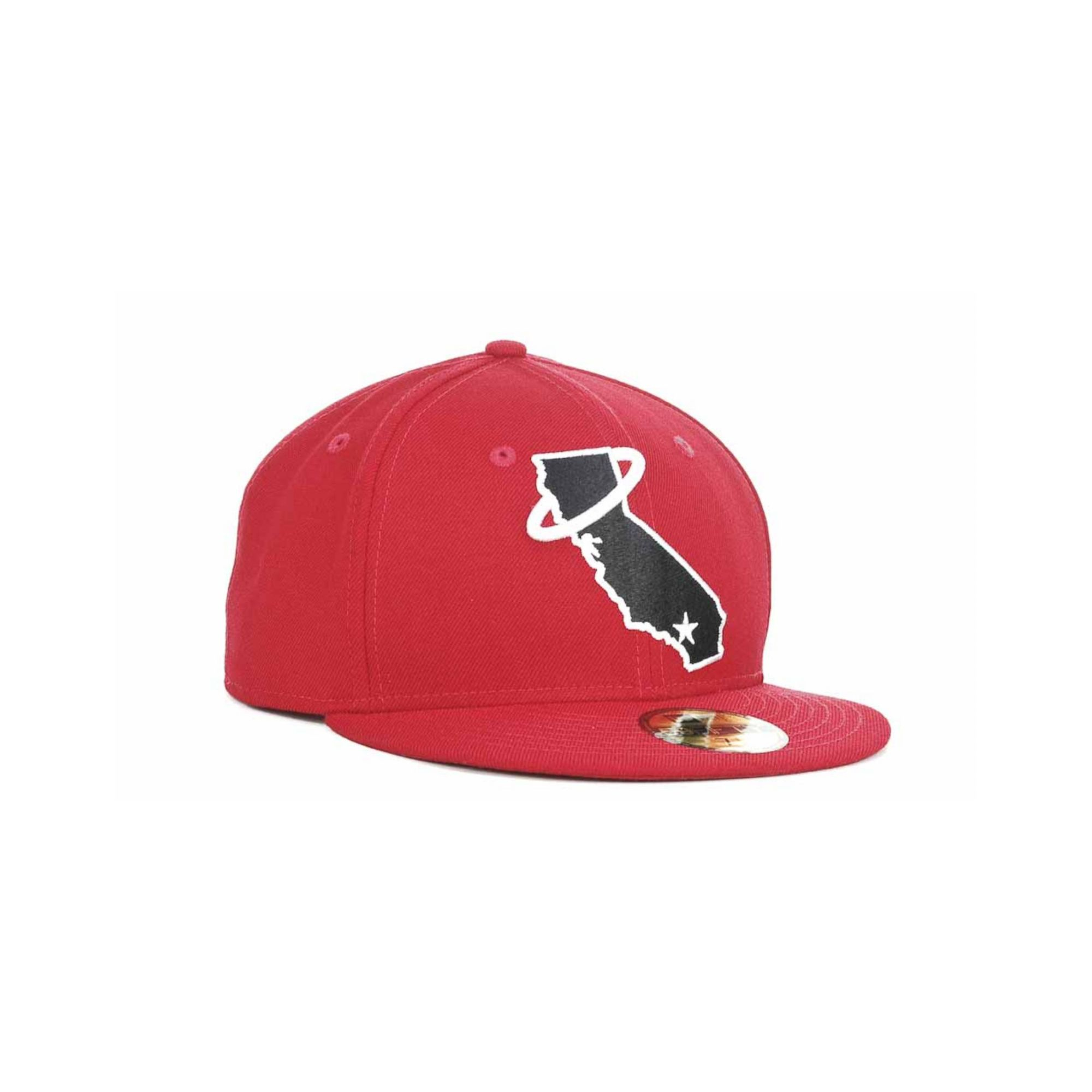 New Era Los Angeles Angels Of Anaheim Redbw 59fifty Cap in Red for Men ...