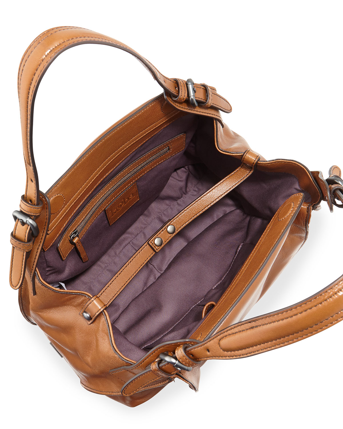 Kooba Valerie Soft Leather Hobo Bag in Brown | Lyst