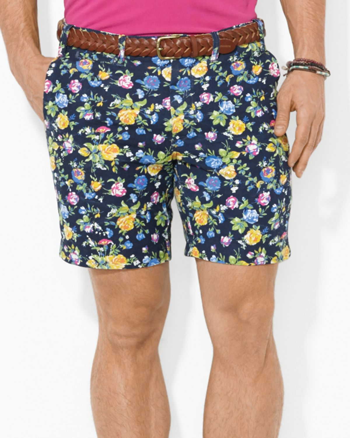 Lyst - Ralph lauren Polo Maritime Floral Print Shorts Straight Fit for Men