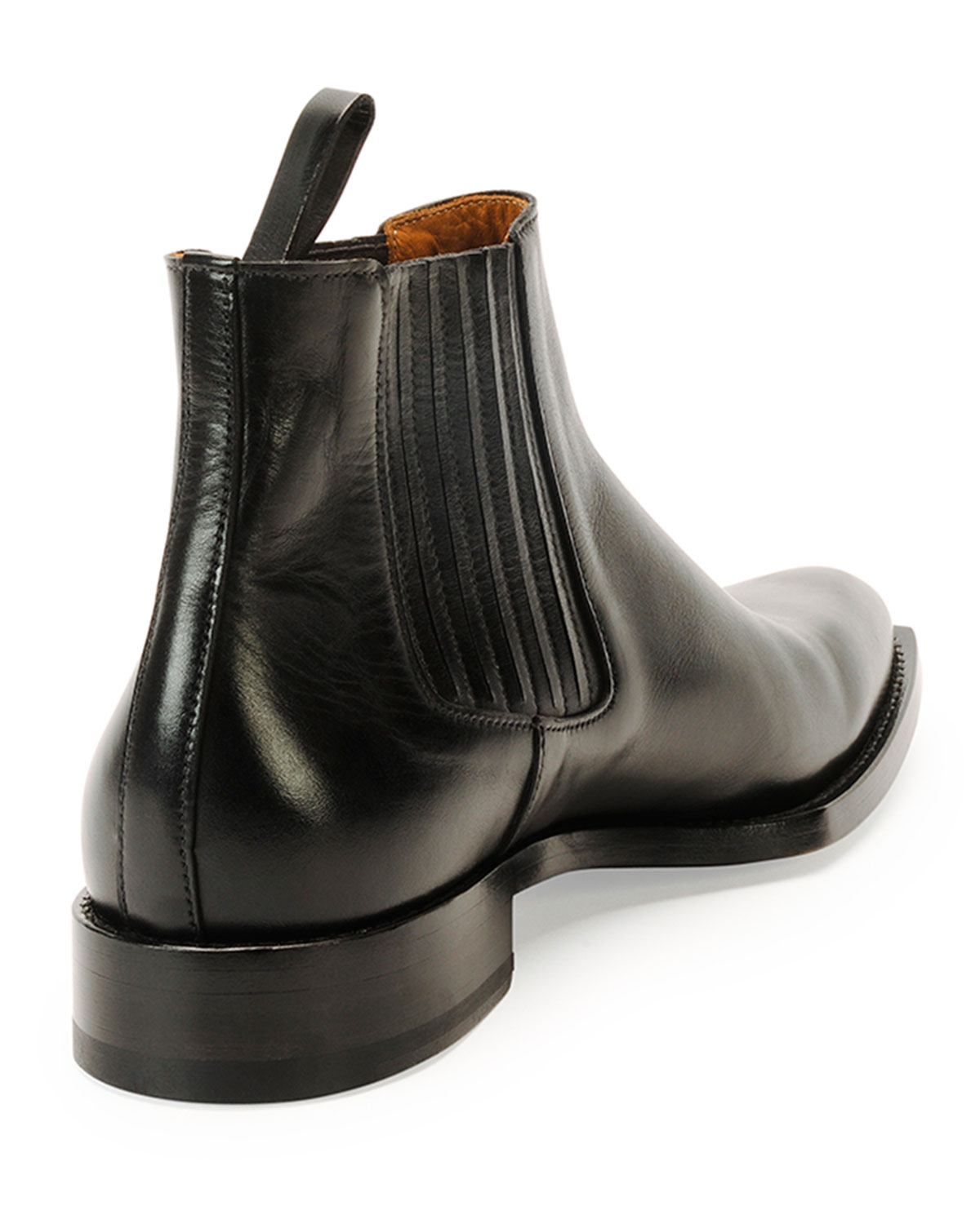 Lyst - Givenchy Norberto Leather Chelsea Boot in Black for Men