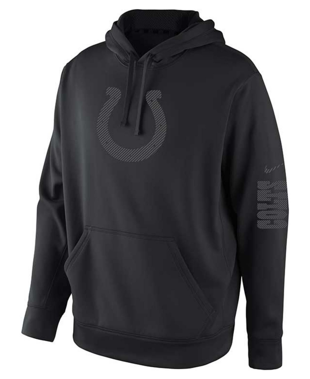 Nike Men'S Indianapolis Colts Carbon Ko Hoodie in Black for Men | Lyst