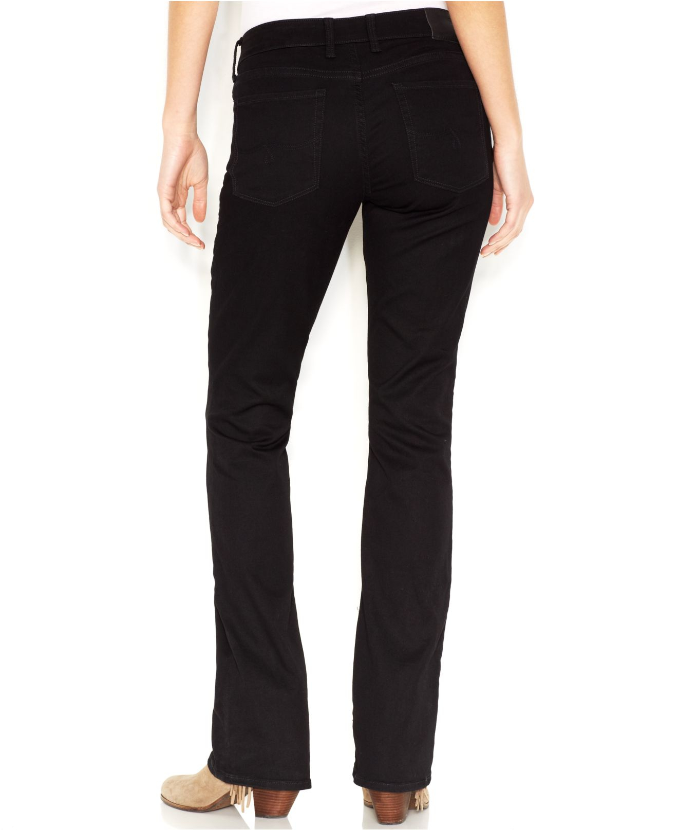 Lucky brand Lolita Bootcut Jeans, Black Amber Wash in Black | Lyst