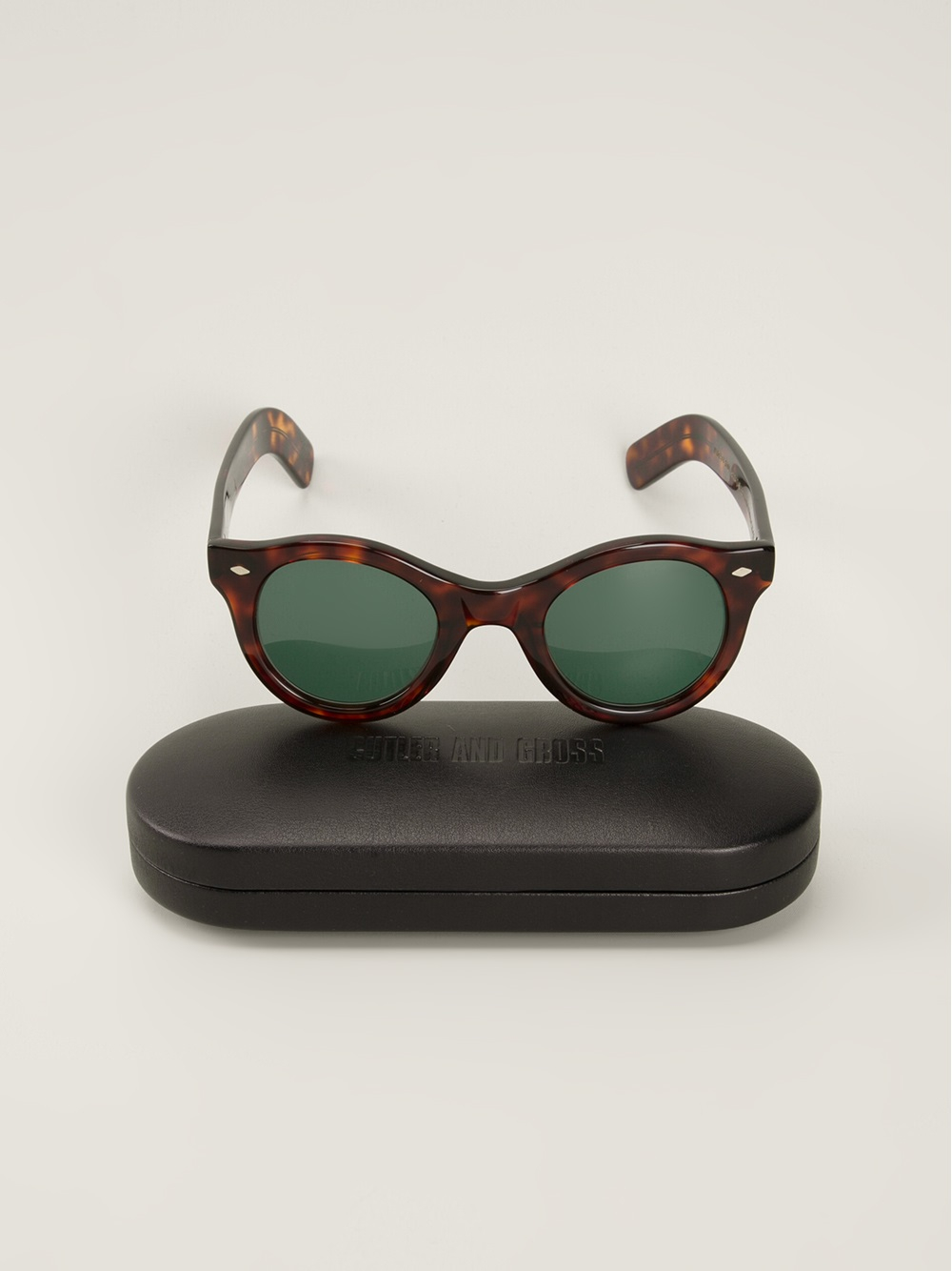 Cutler And Gross Tortoise Shell Sunglasses In Brown For Men Lyst