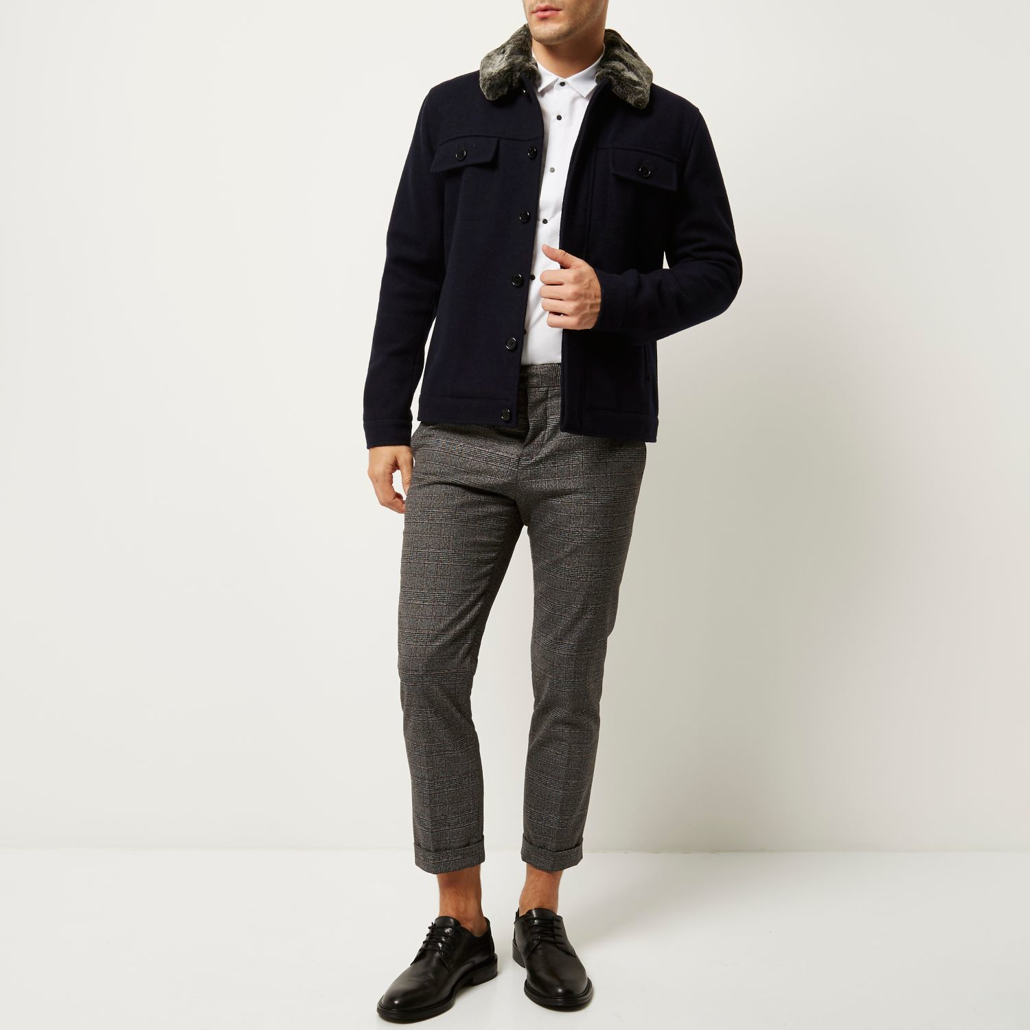 River Island Faux Fur Coats And Jackets Tradingbasis River Island Waterfall Jacket Faux Fur
