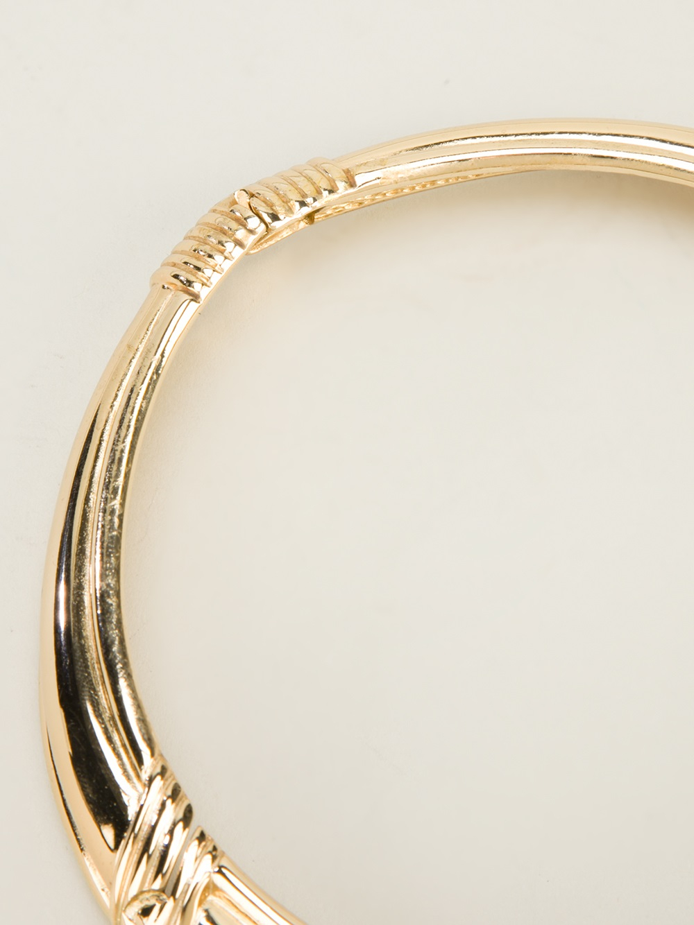 Lyst - Dior Gold Plated Necklace in Metallic