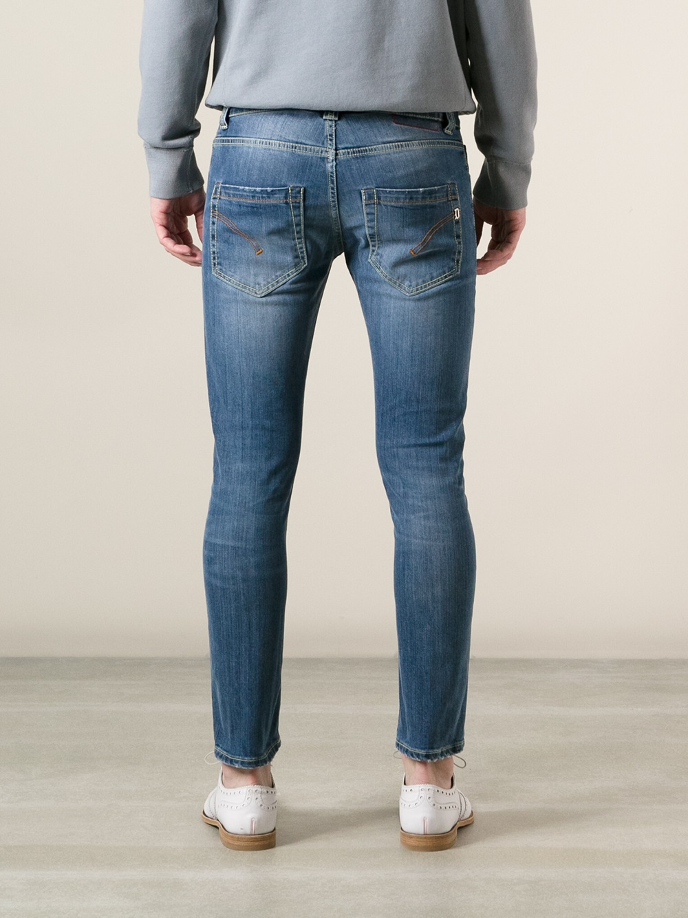 Lyst - Dondup Mius Skinny Jeans in Blue for Men