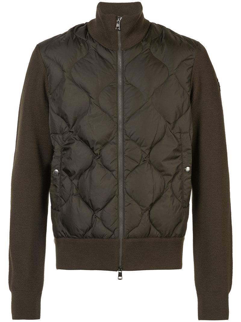 Lyst - Moncler Stephan Quilted Jacket in Green for Men