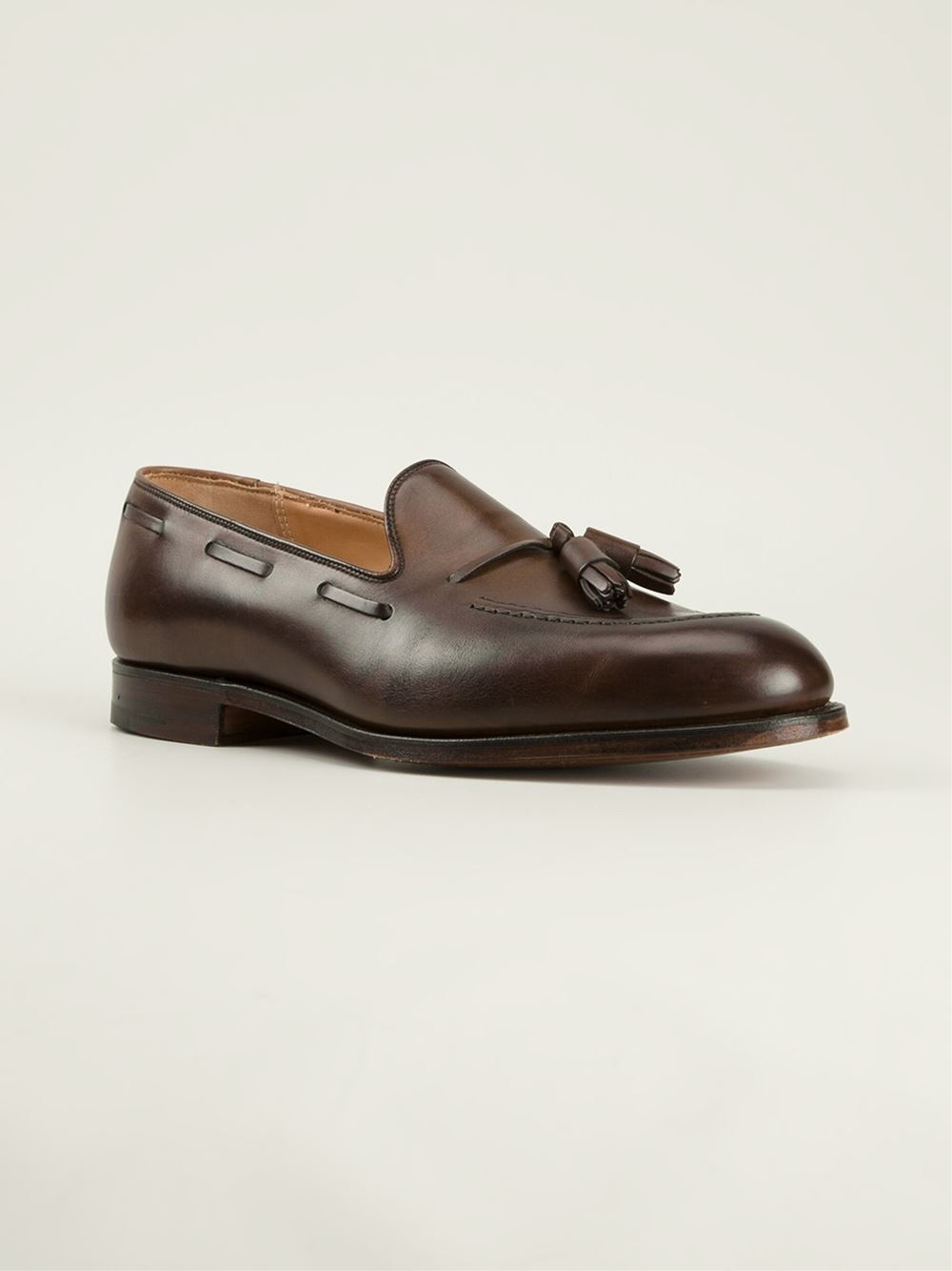 Lyst - Crockett and jones Tasselled Loafers in Brown for Men