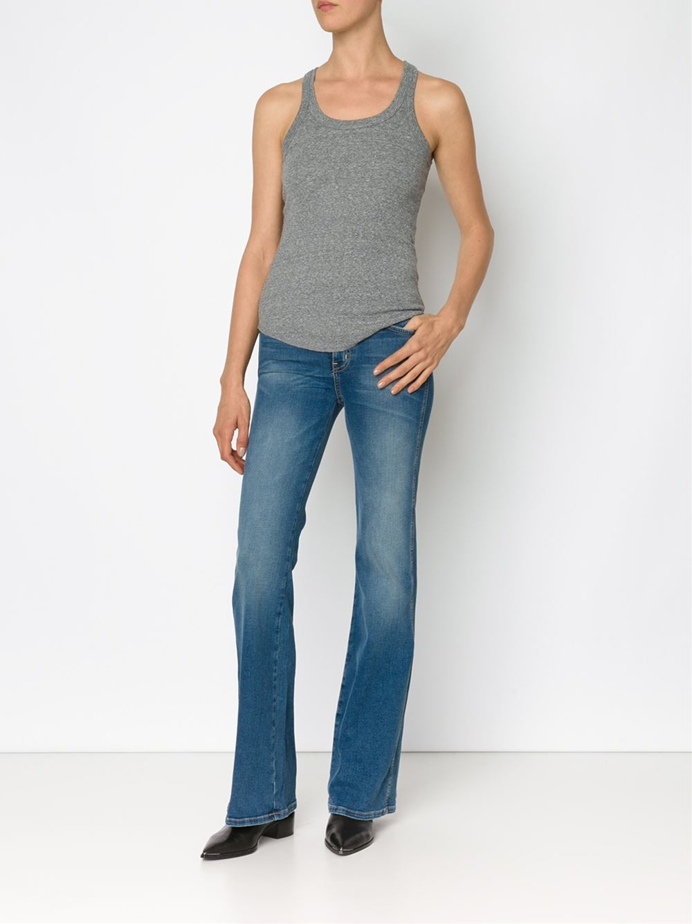 Lyst Current/Elliott 'the Girl Crush' Jeans Women Cotton/polyester/spandex/elastane 28