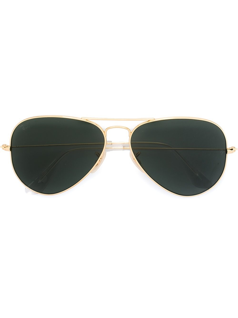 black and gold aviator sunglasses
