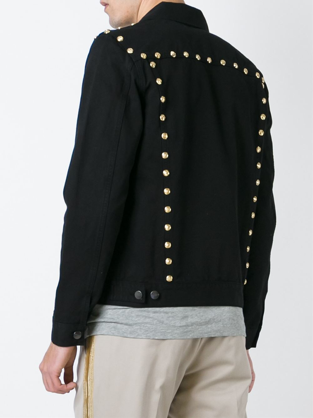 mens palm angels denim jacket