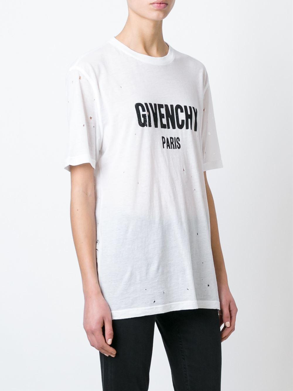 givenchy t shirt wash tag