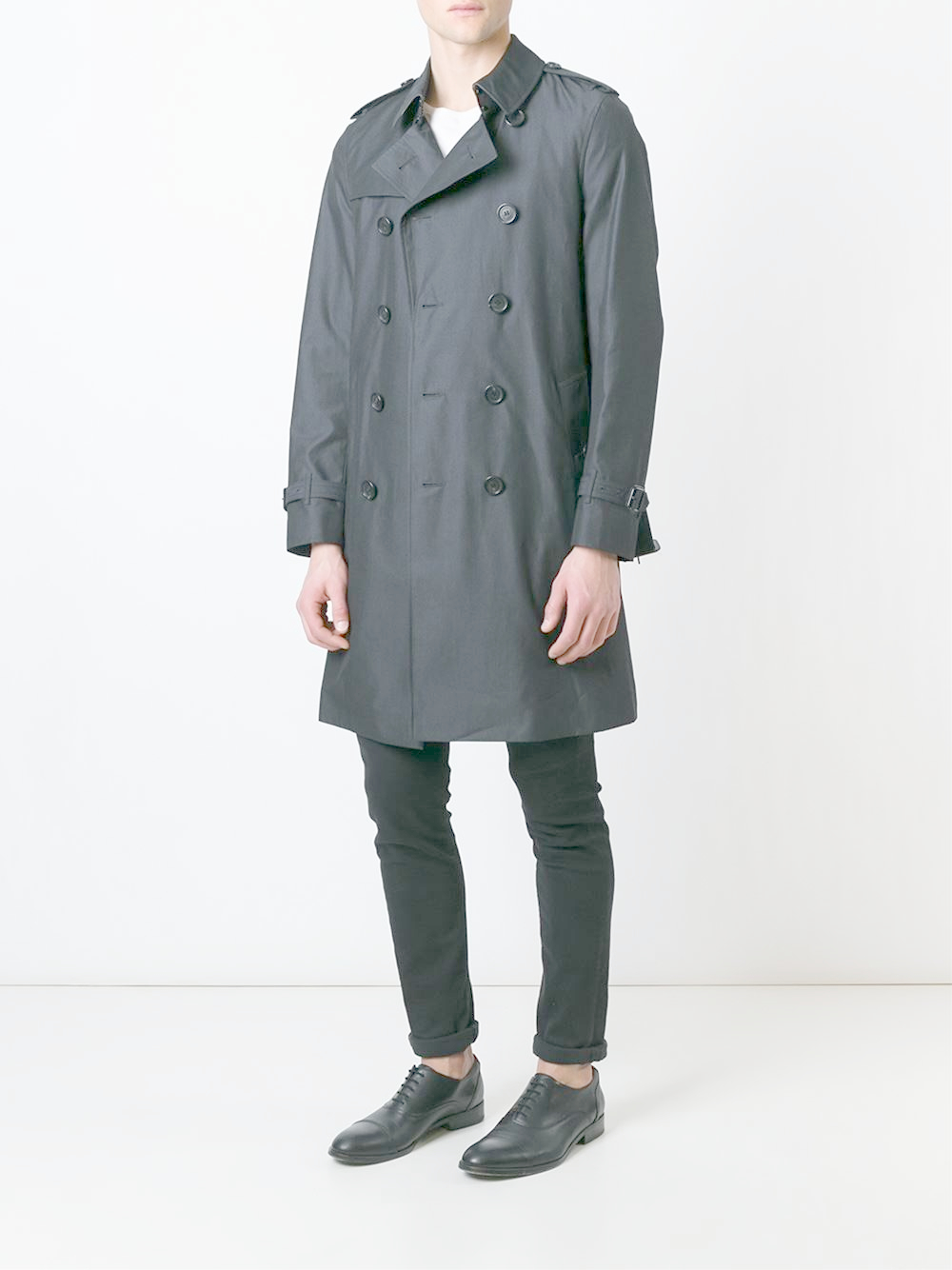 Lyst - Burberry Classic Trench Coat in Black for Men