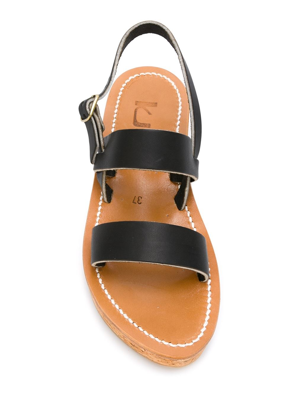 cork sole sandals