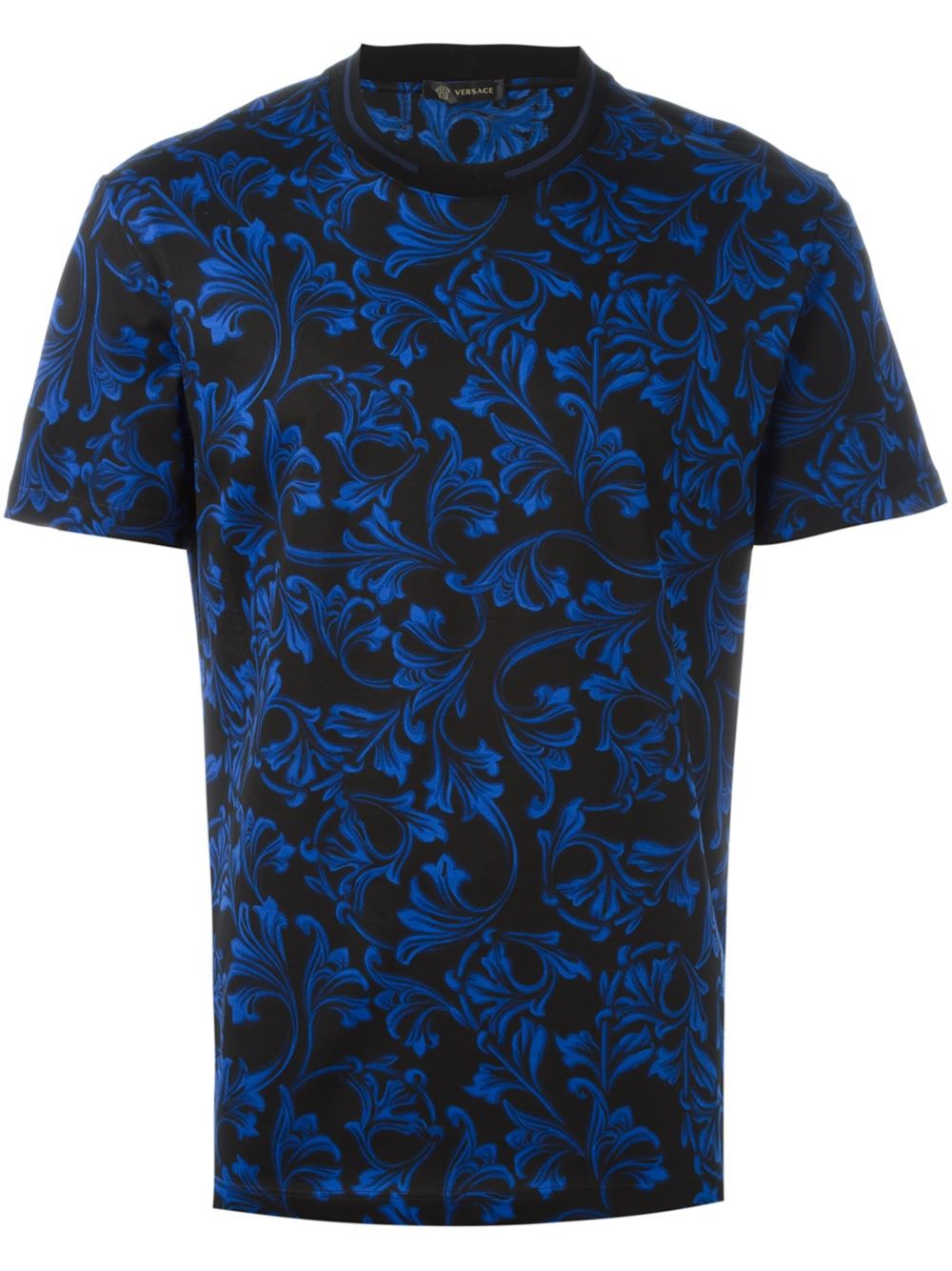men's baroque print shirt