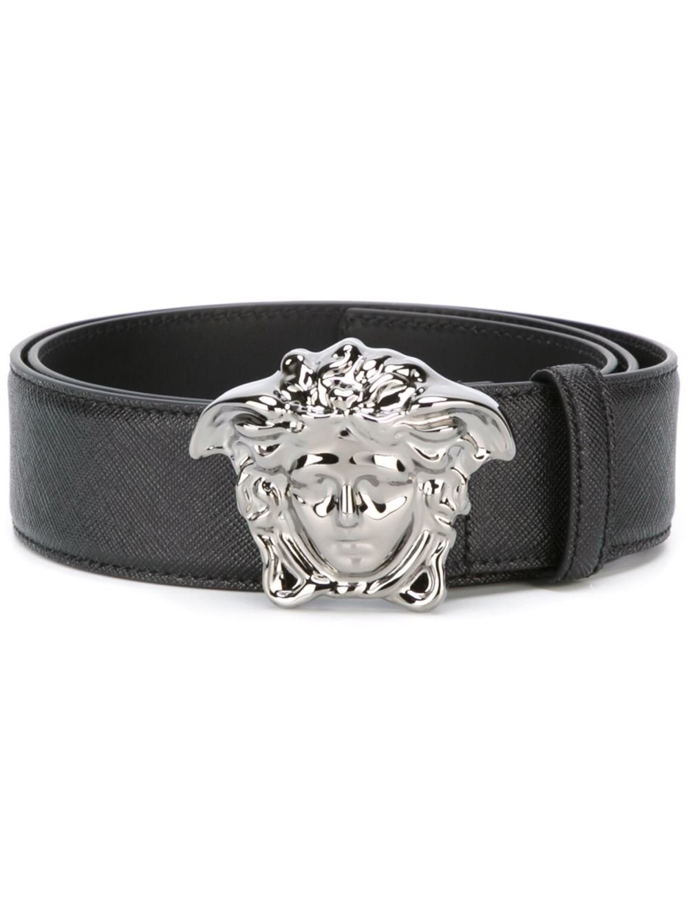 Versace 'palazzo Medusa' Belt in Black for Men | Lyst