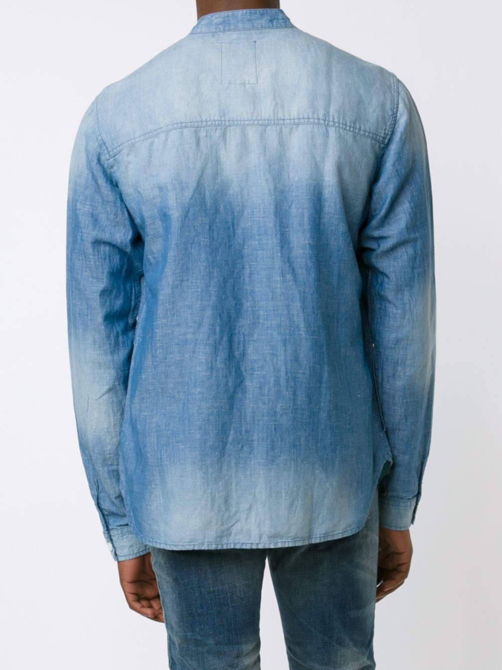 men's shirt with flap on back