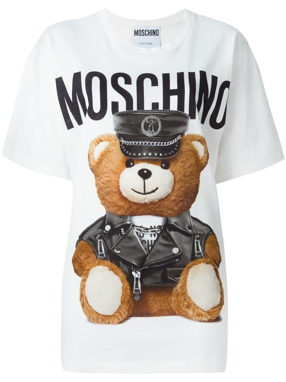 Moschino t shirt womens teddy bear cheap cotton