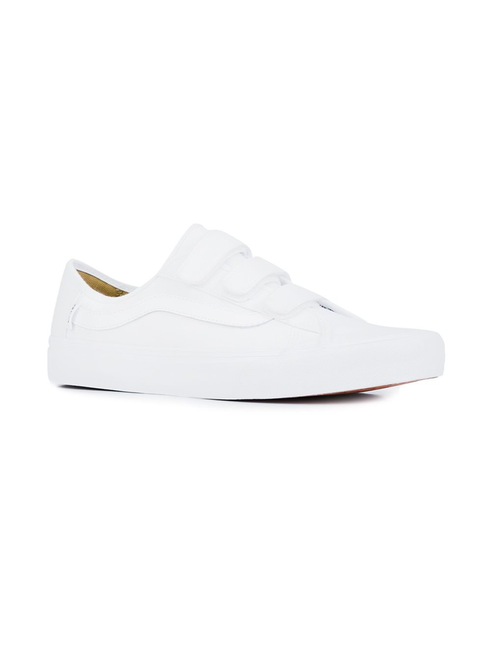 Vans Velcro Strap Sneakers in White for Men Lyst