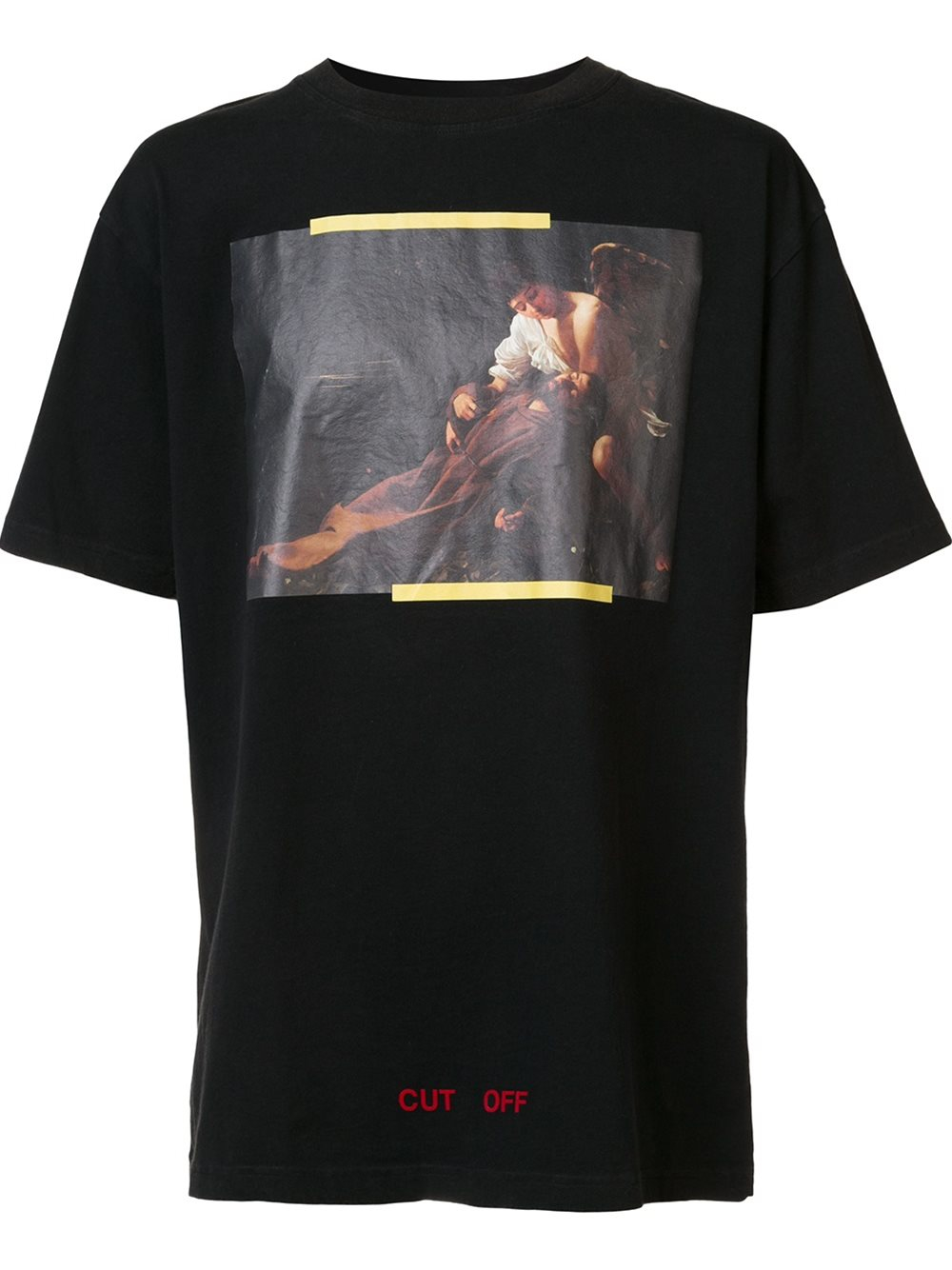 Lyst - Off-White c/o Virgil Abloh 'painting' Print T-shirt in Black for Men