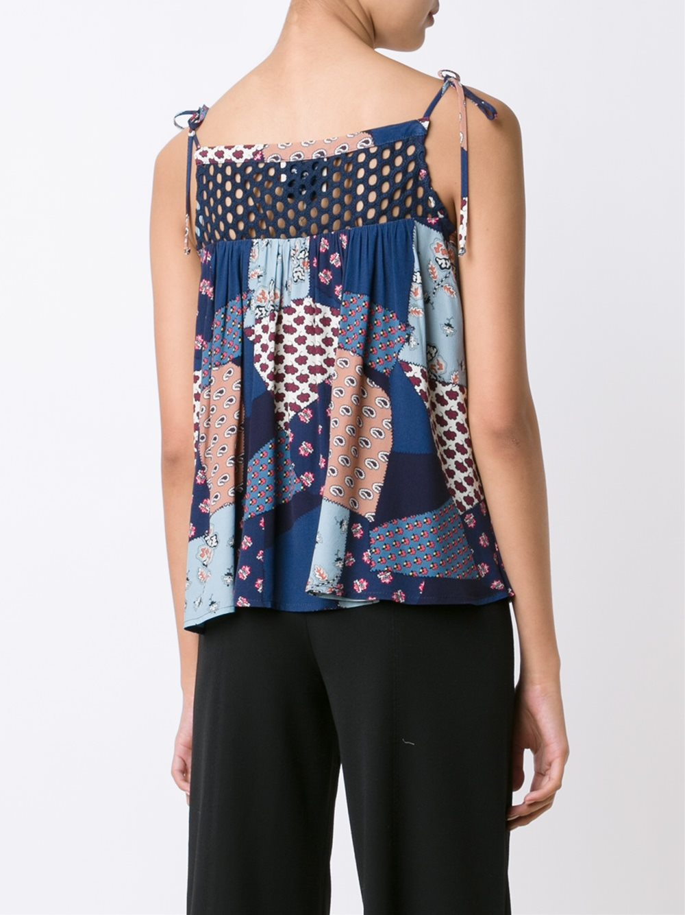 patchwork cami top