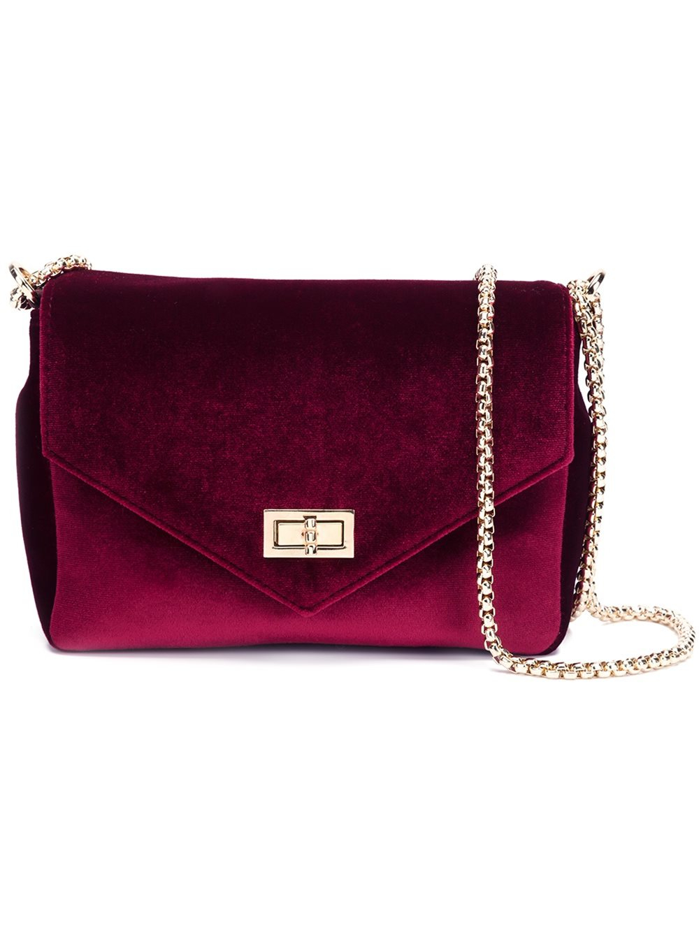 Anine Bing Havnna Leather Shoulder Bag in Red - Lyst