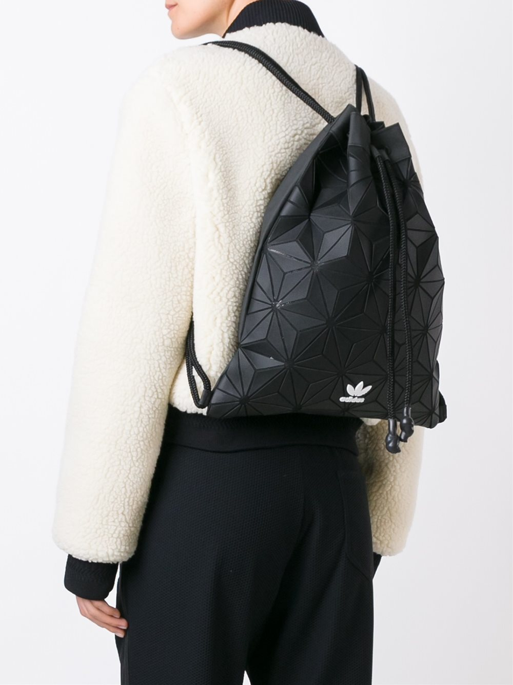 Lyst Adidas Originals Bucket Gym Sack In Black Gallery Previously Sold At Farfetch Women S Gym Bags