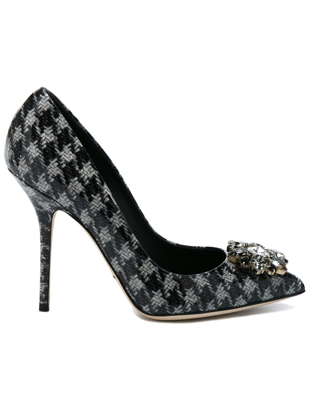 hounds tooth pumps