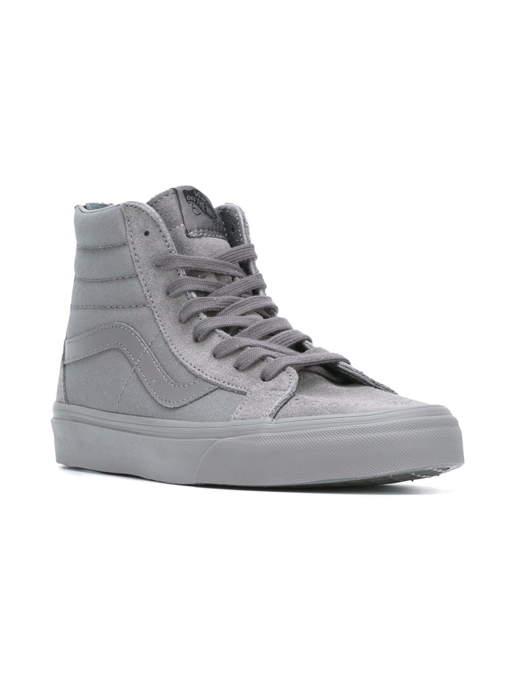 dark grey high tops