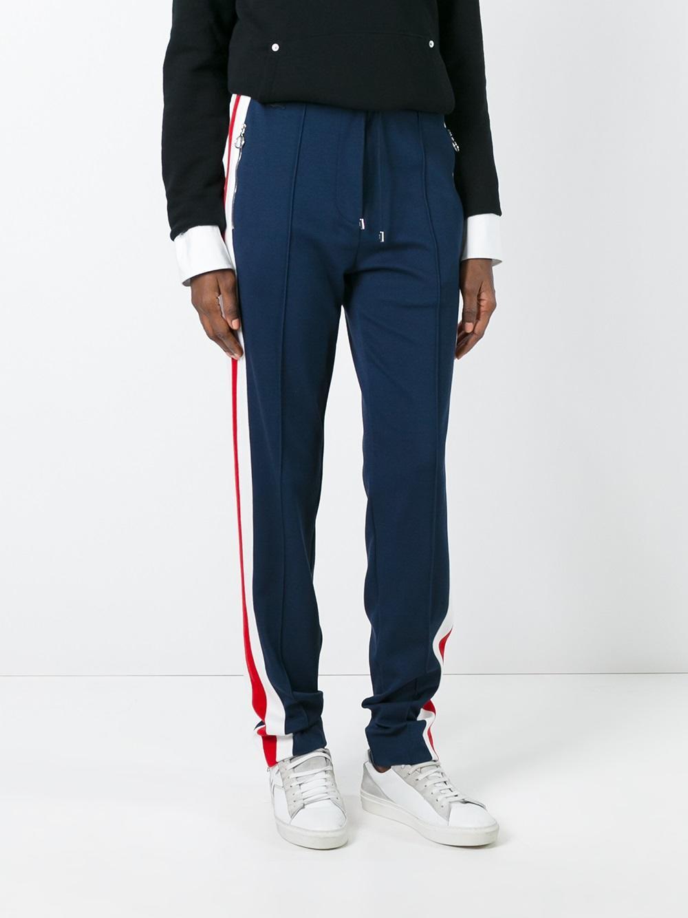 Lyst - Lacoste Straight-leg Track Pants in Blue
