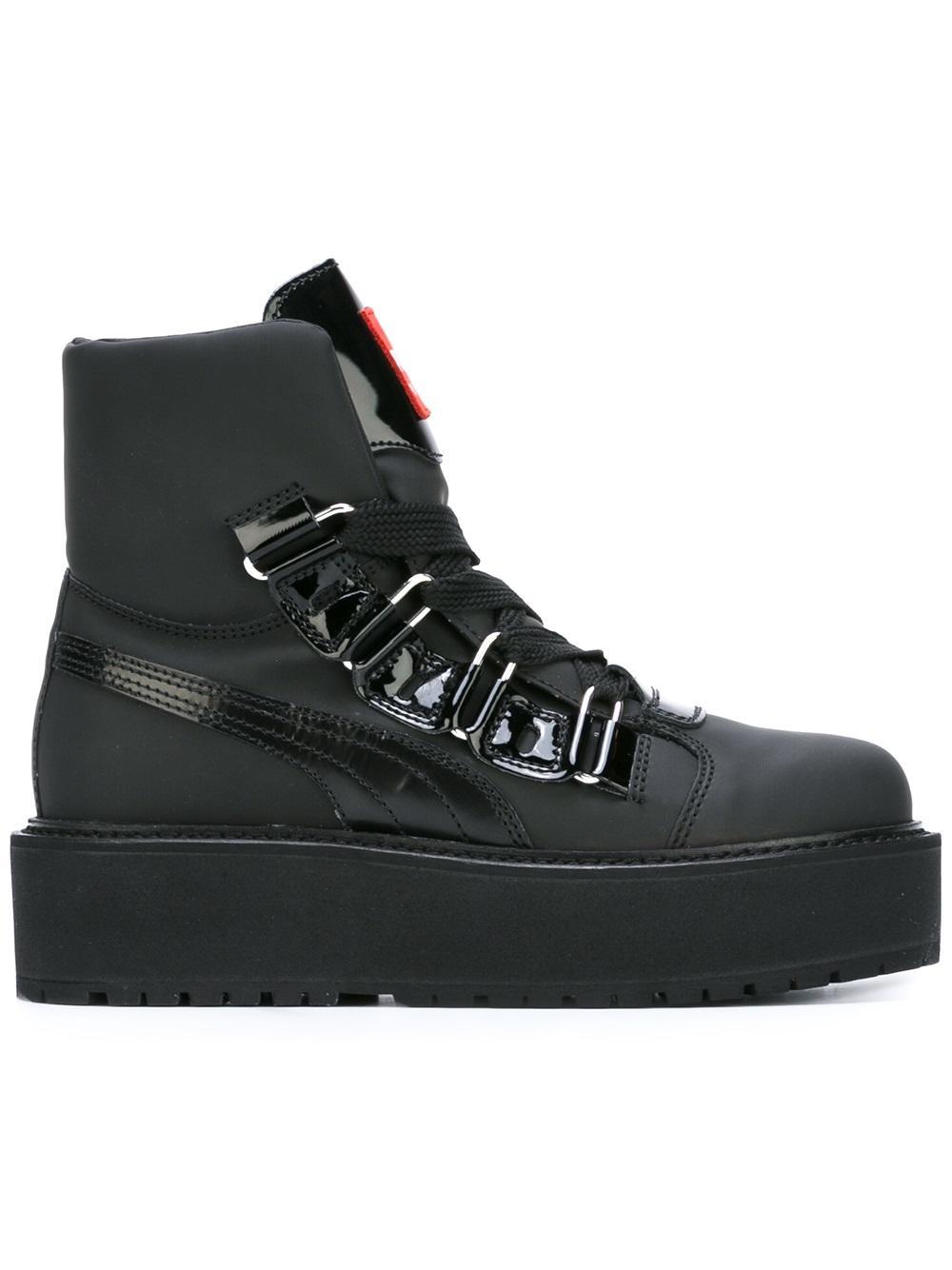 Lyst - PUMA - 'fenty' Platform Boots - Men - Polyester/polyurethane ...