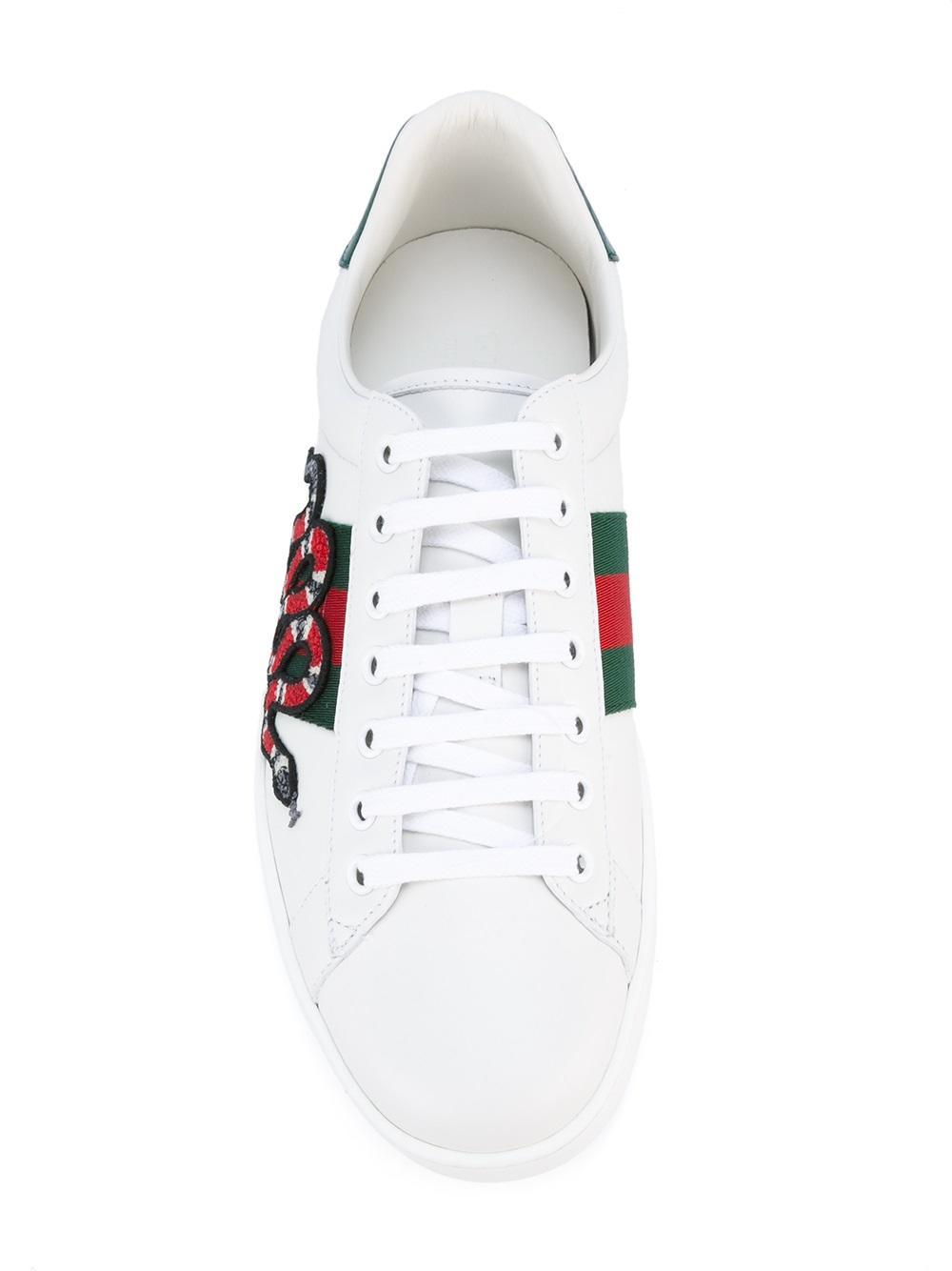 white mens gucci trainers