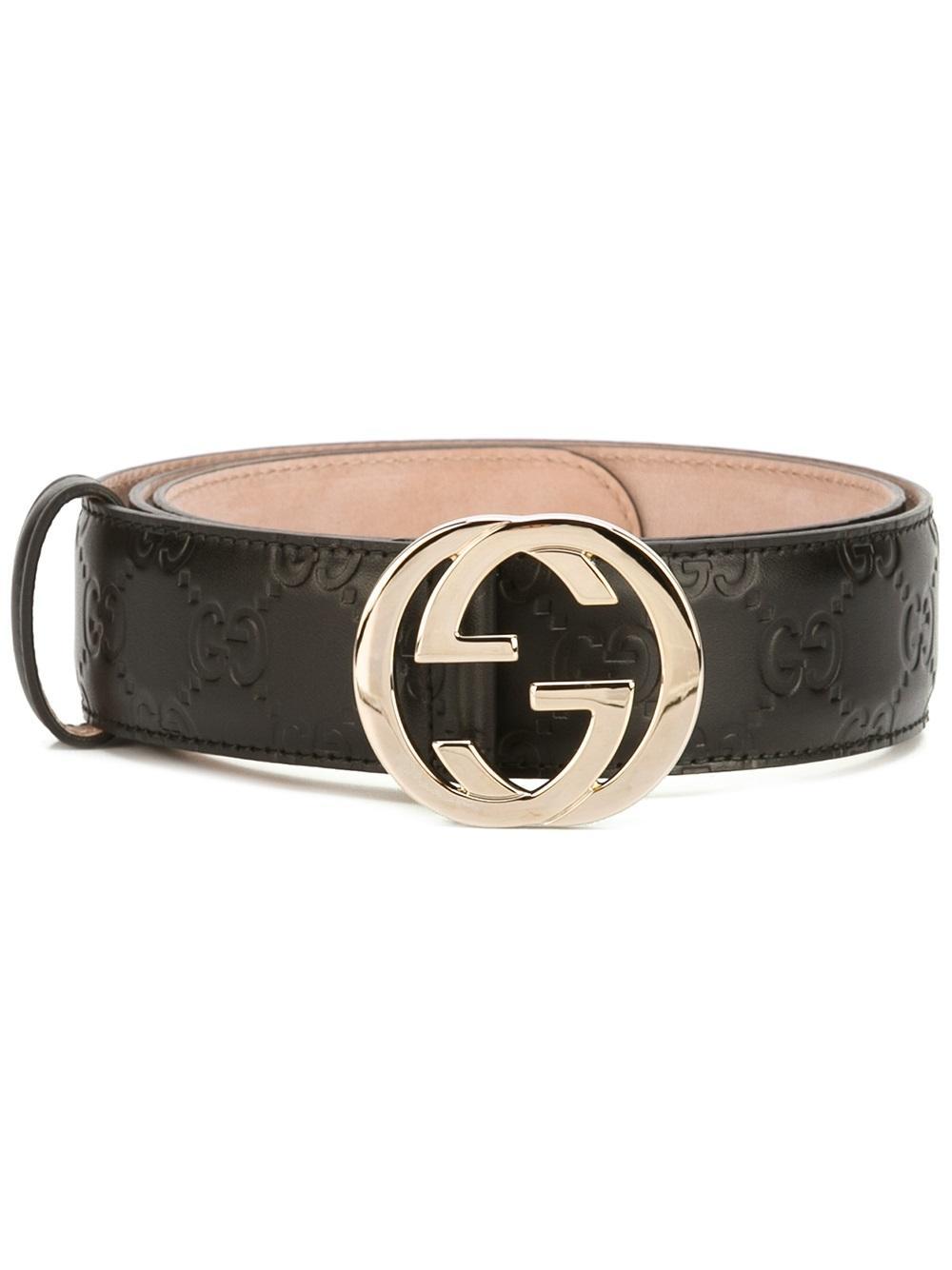 Gucci Women's Black Gg Belt Literacy Basics