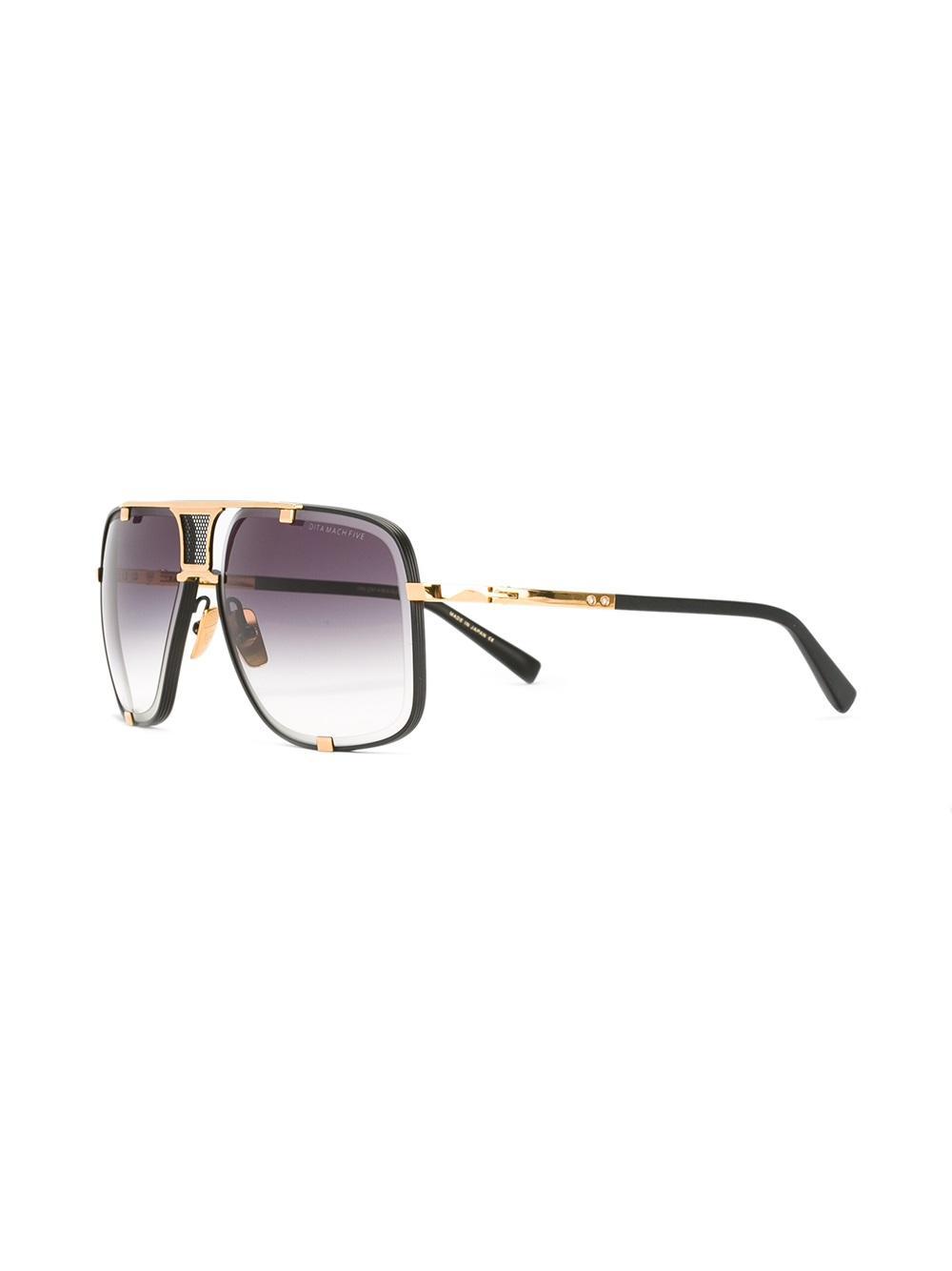 Dita eyewear Mach Five Sunglasses in Black for Men | Lyst