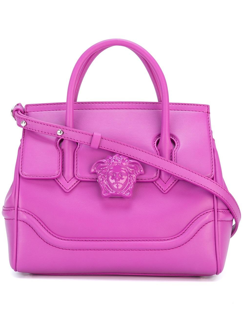 Lyst - Versace Palazzo Empire Shoulder Bag in Pink - Save 6%