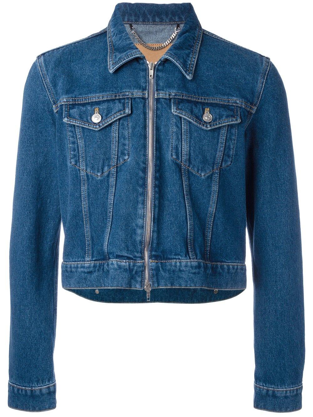Balenciaga - Cropped Denim Jacket - Men - Cotton - 48 in Blue for Men ...