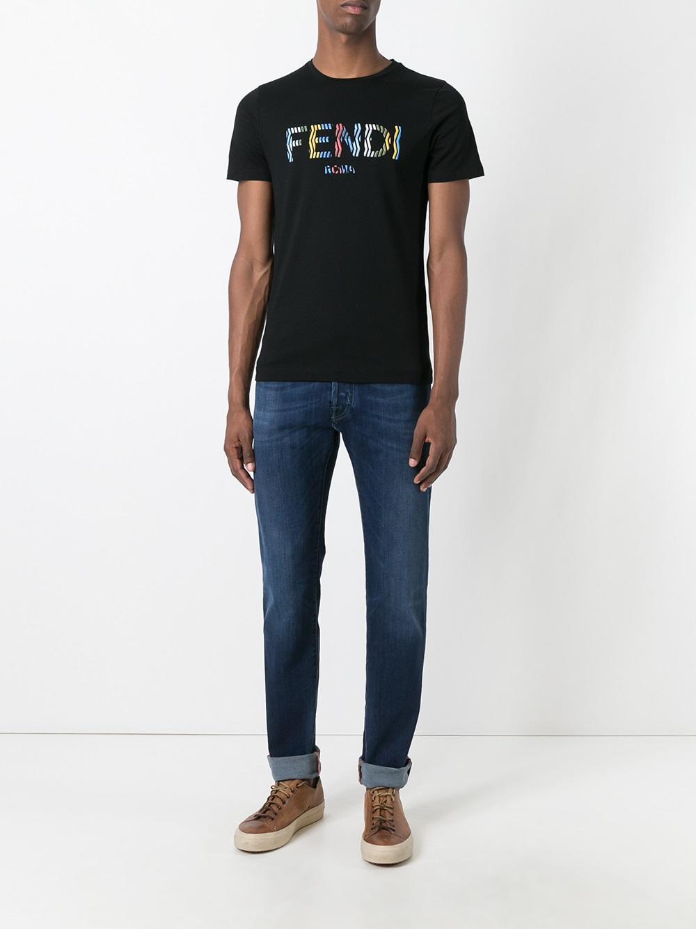 mens fendi roma t shirt