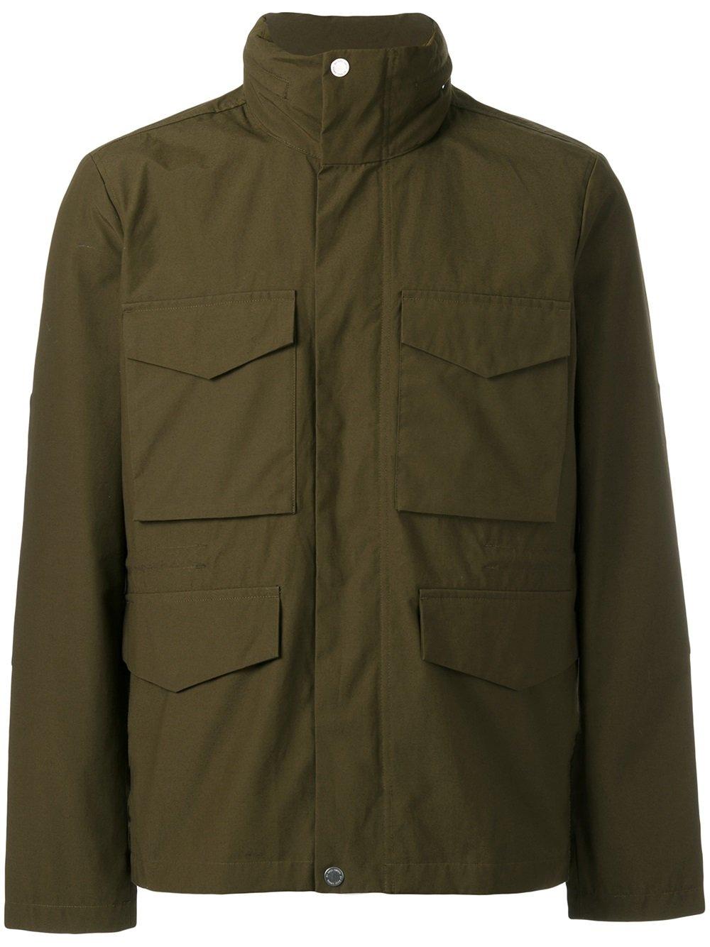 Lyst - Ps By Paul Smith Patch Pocket Hooded Jacket in Green for Men