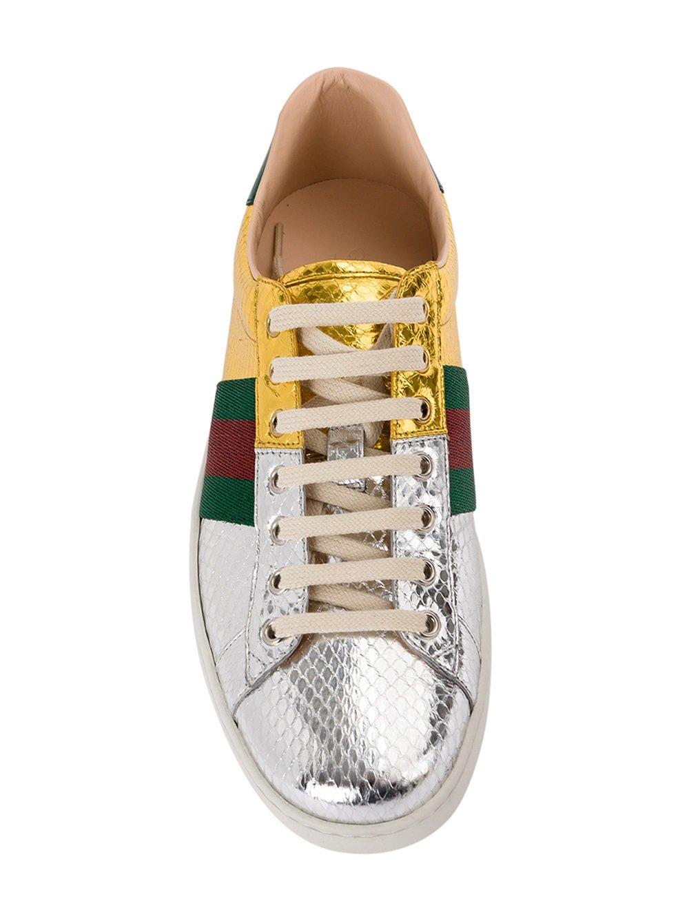 gucci snake sneakers mens