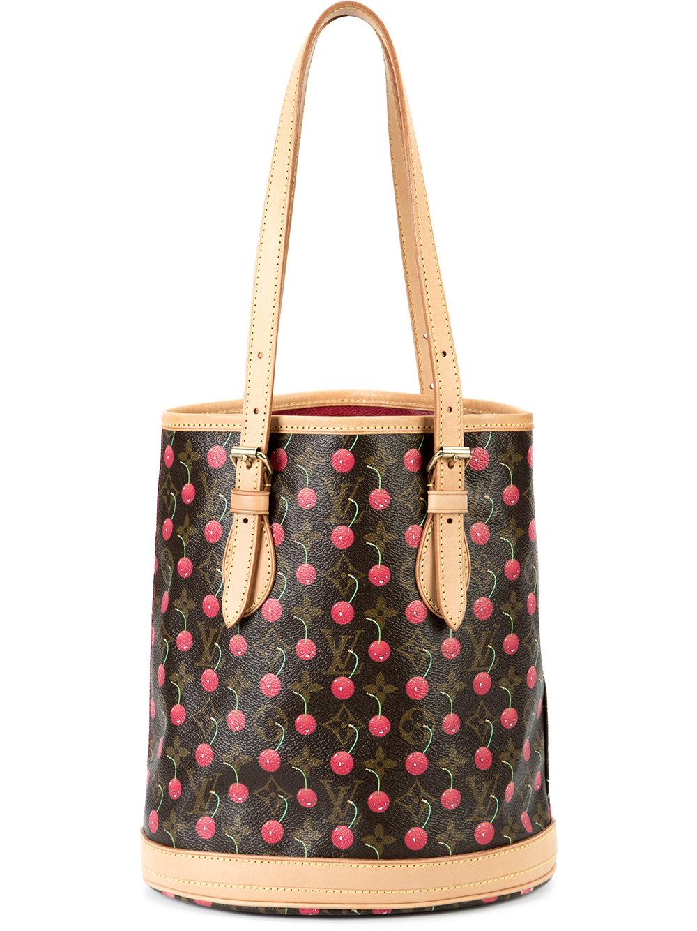 Louis Vuitton Cerises Sac Fermoir MM - Brown Handle Bags, Handbags -  LOU53657