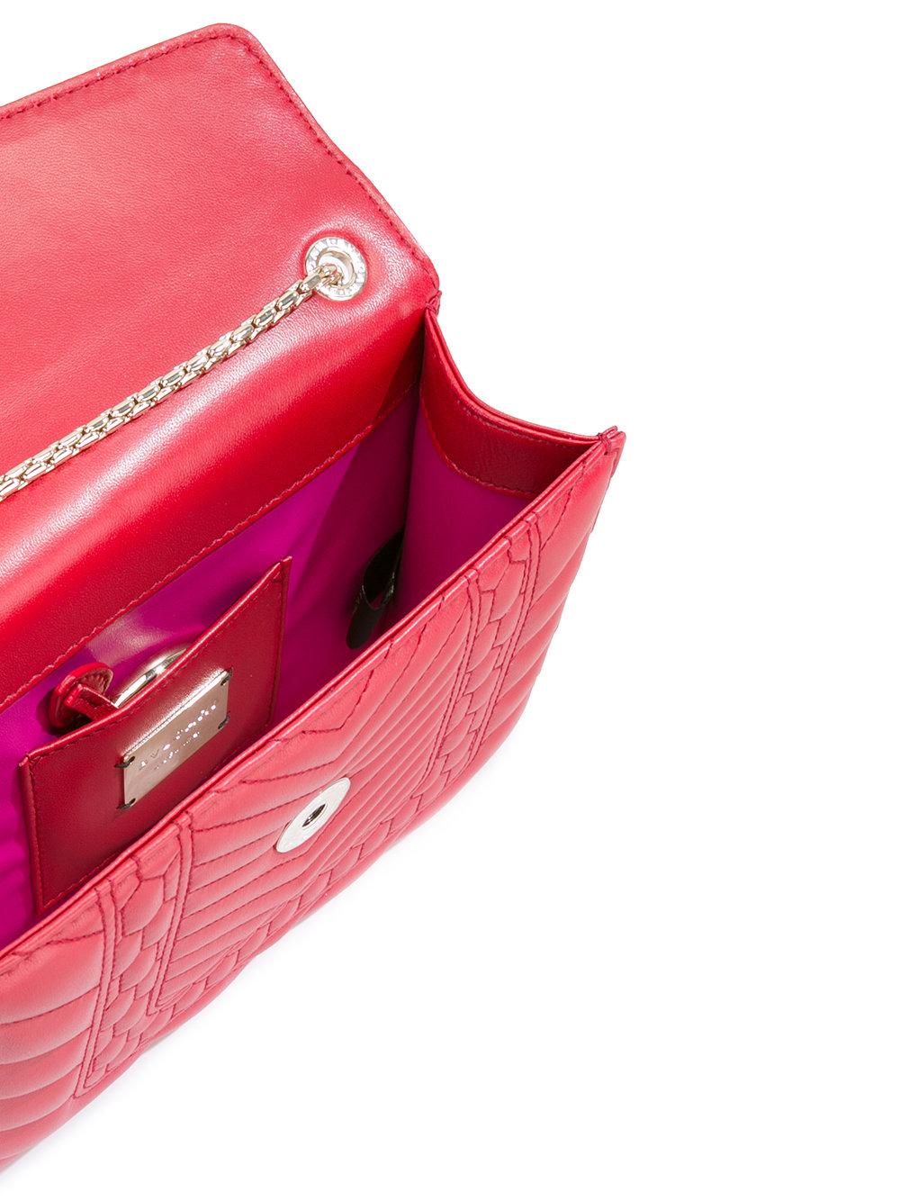 red bvlgari bag