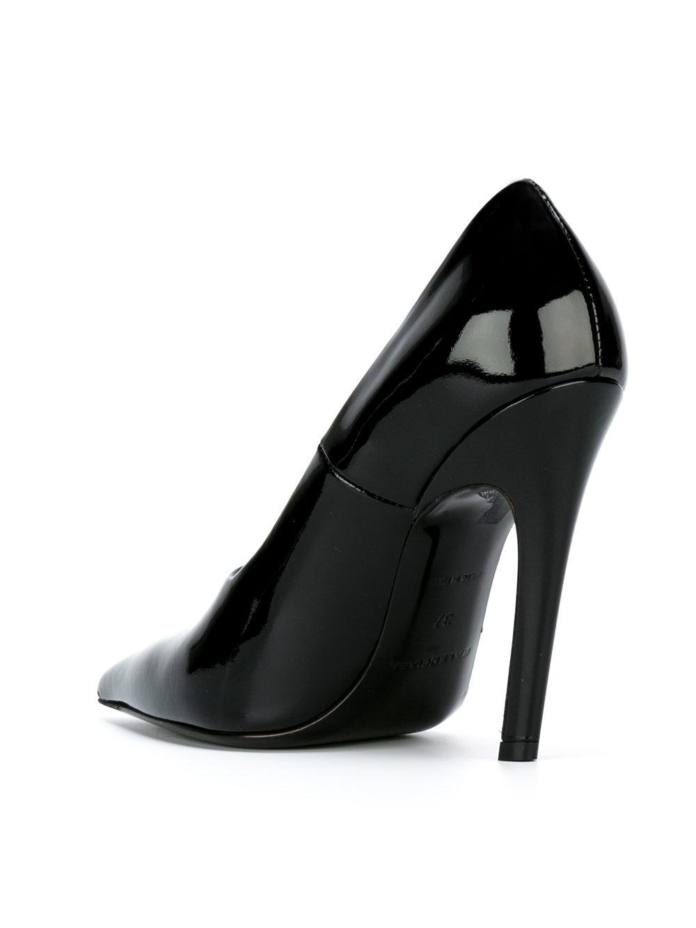 Balenciaga - Pointed Toe Pumps - Women - Leather - 40 in Black | Lyst