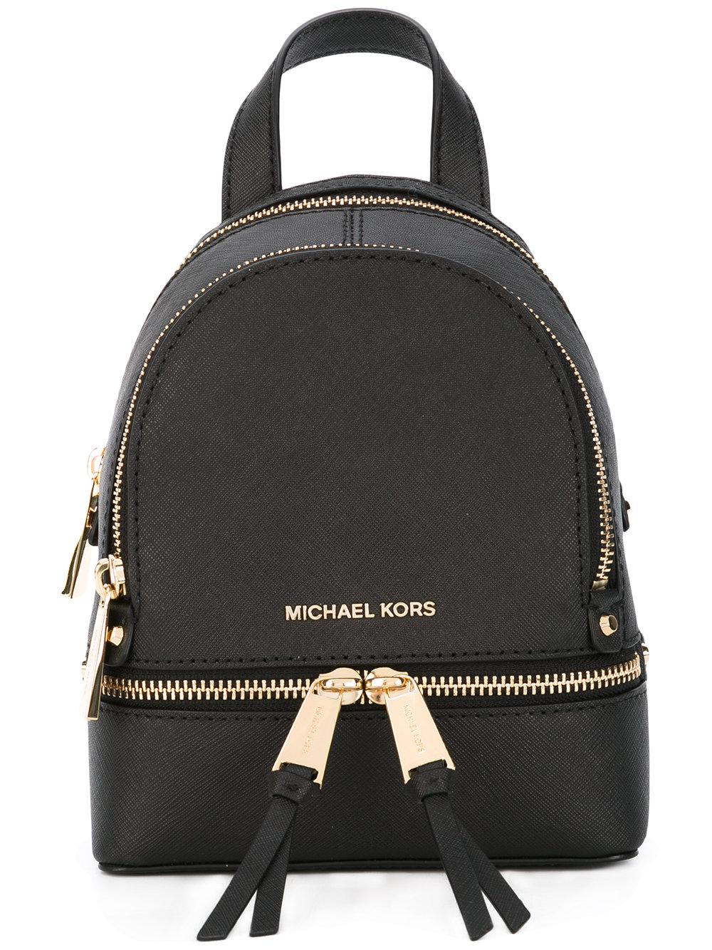 Lyst - Michael Michael Kors Removable Straps Mini Backpack in Black