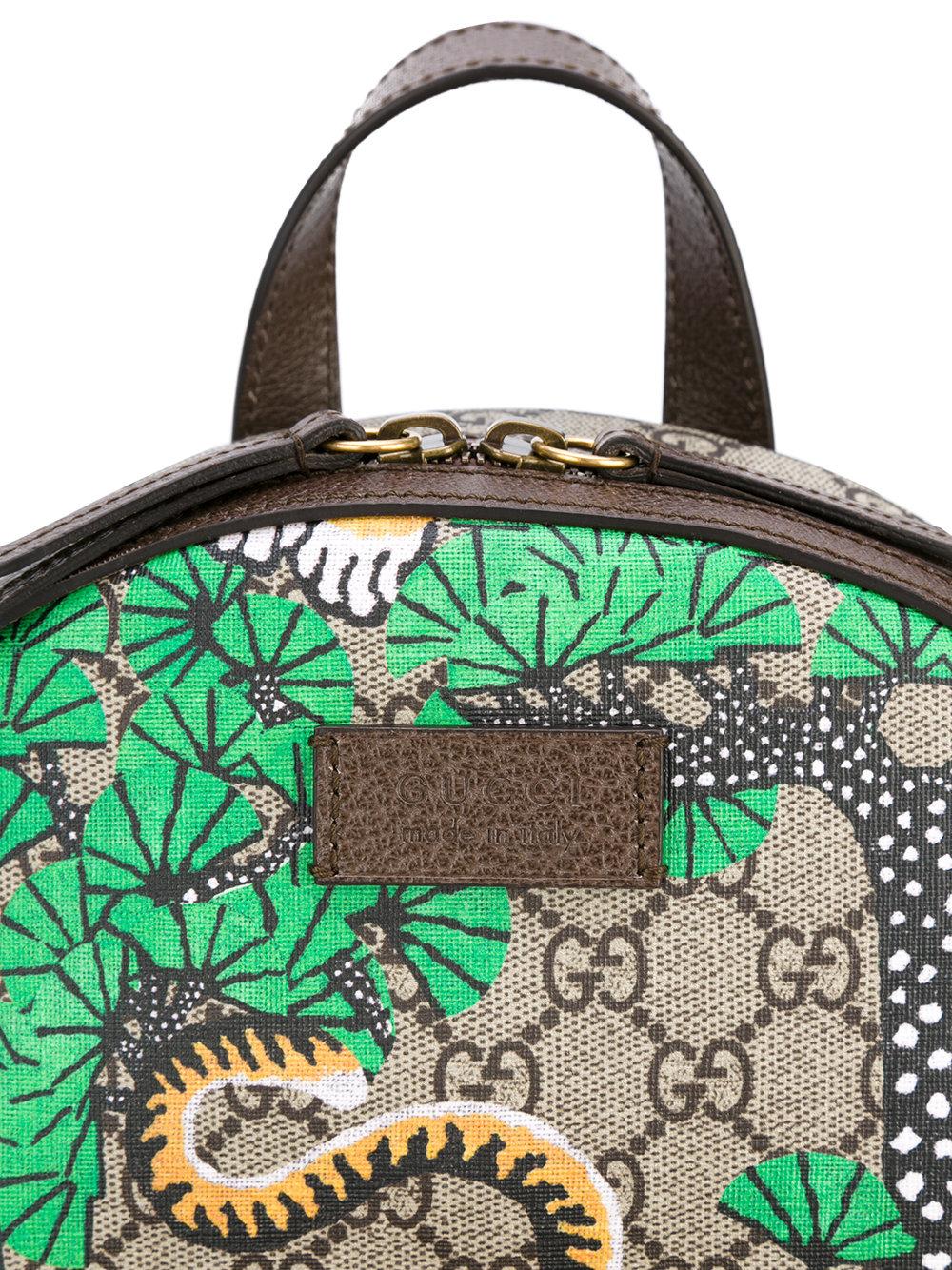 Gucci Bengal Tiger Print Backpack - Lyst