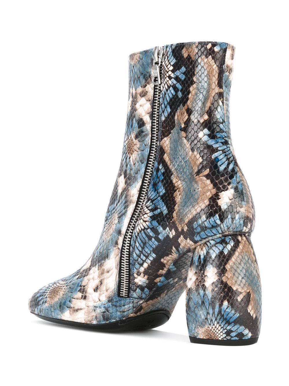snake print boots dsw